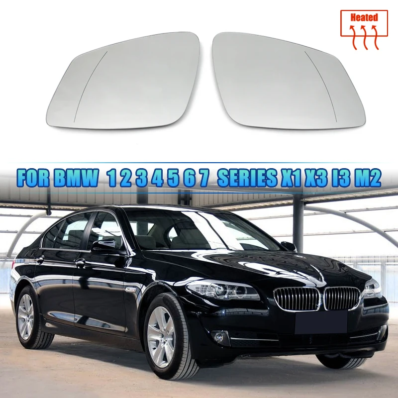 Heizung Seitens piegel Glas Linse Tür flügel Rückspiegel Glas für BMW x1 e84 f48 f20 f21 f40 f22 f23 f30 f31 f34 f10 f07 f11 Image