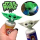 Star Wars Baby Yoda Squeeze Zahnpasta Werkzeug niedlichen kreativen Zahnpasta Kopf Spielzeug Cartoon