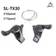 Shimano tourney sl tx30 Fahrrads chalt hebel 6/7s 18/21 Geschwindigkeit tx30 Schalthebel Innen rad