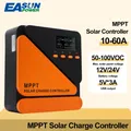 Easun power mppt solar controller 60a 50a 40a 30a 12v 24v solar ladegerät batterie ladegerät