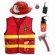 Kinder Feuerwehr mann Cosplay kleine Feuerwehr mann Feuerwehr Kostüm für Jungen Kind Halloween