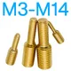 Reduzierung Schrauben Messing M4 M5 M6 M8 M10 M12 M14 Kamera Adapter Konverter Kupfer Bolzen