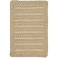capel Rugs Boathouse Bordered Reversible Handmade Braided Rugs Beige 9 2 x 13 2 Reversible Handmade 9 x 12 Accent Bohemian & Eclectic Casual