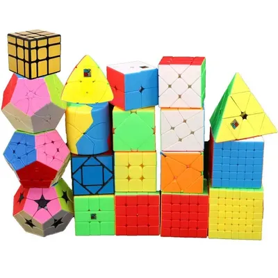 Moyu Meilong Serie Zauberwürfel 2x2 3x3 4x4 5x5 6x6 7x7 8x8 Polaris Puzzle Zauberwürfel Kinder Image