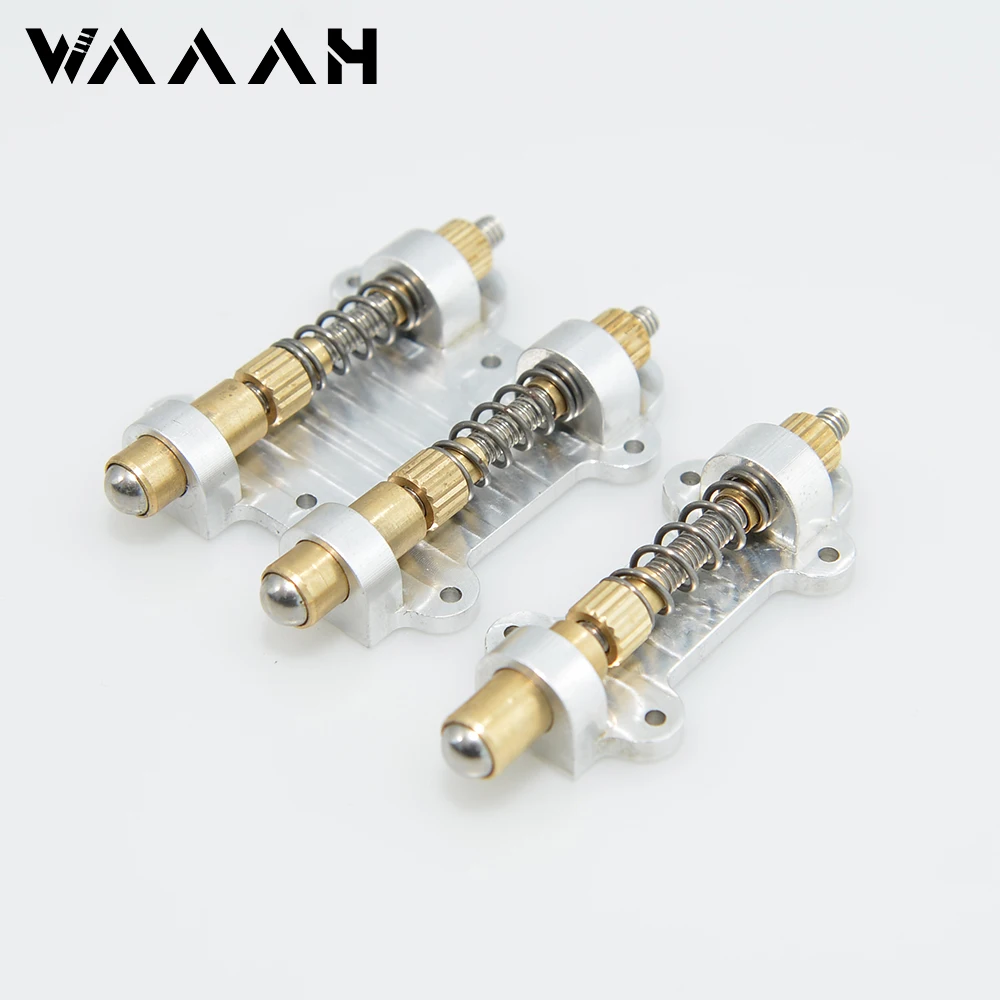 Elektrische Gitarre Messing Tremolo Brücke Messing Arming Teller für FR Tremsetter Set Gitarre Tremolo Stabilisator Stopper Gitarre Teile Image