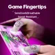 Handys piel Fingers pitzen handschuhe für Pubg Gamer schweiß feste Anti-Rutsch-Handschuh Touchscreen