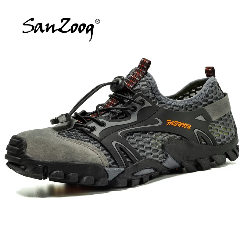 Plus Große Größe 49 50 51 52 Sommer Outdoor Wanderschuhe Männer Trekking Bergsteigen Tracking Trekking Aqua Schuhe Trailrunning