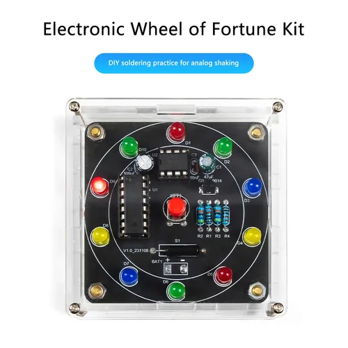 Elektronische glückliche Plattenspieler Teile DIY Kit führte Lotterie Festzelt DIY elektronische