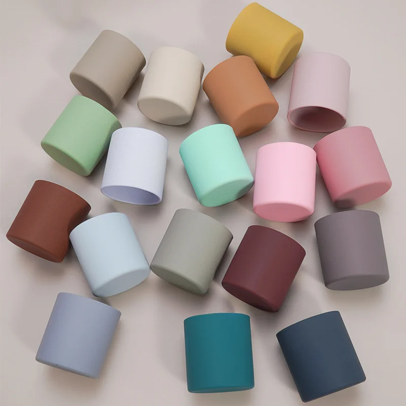 BPA-freie Kinderprodukte, Baby-Fütterungsbecher, Säuglingslerntrinkgeschirr, Silikonbecher für Kleinkinder und Kinder, Trainerbecher, Babysachen Image