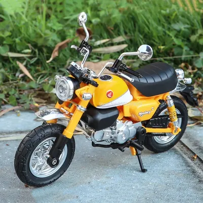 1/12 kleine Affen legierung Motorrad Modell Spielzeug auto Front gestänge Vorderrad links und rechts