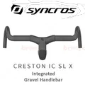 Syncros creston ic sl x kies integrierter straßen carbon lenker 31 8mm superlight schwarz matt