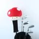 Pilz Kürbis Golf Club Kopf bedeckung für Fahrer Fairway Golf Zubehör Golf Club Protector Golf Holz