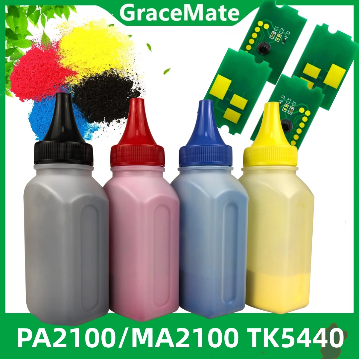 2,6 k/2,2 k TK-5440 TK-5440K TK-5440C tk5440 Toner pulver chip für kyocera ecosys pa2100cwx pa2100cx ma2100cfx ma2100cwfx Image