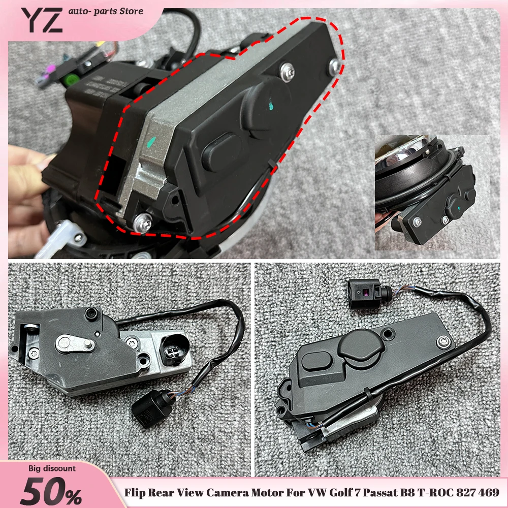 Flip-Rückfahrkamera-Motor für VW Golf 7 Passat B8 T-ROC 827 469 827469 Image