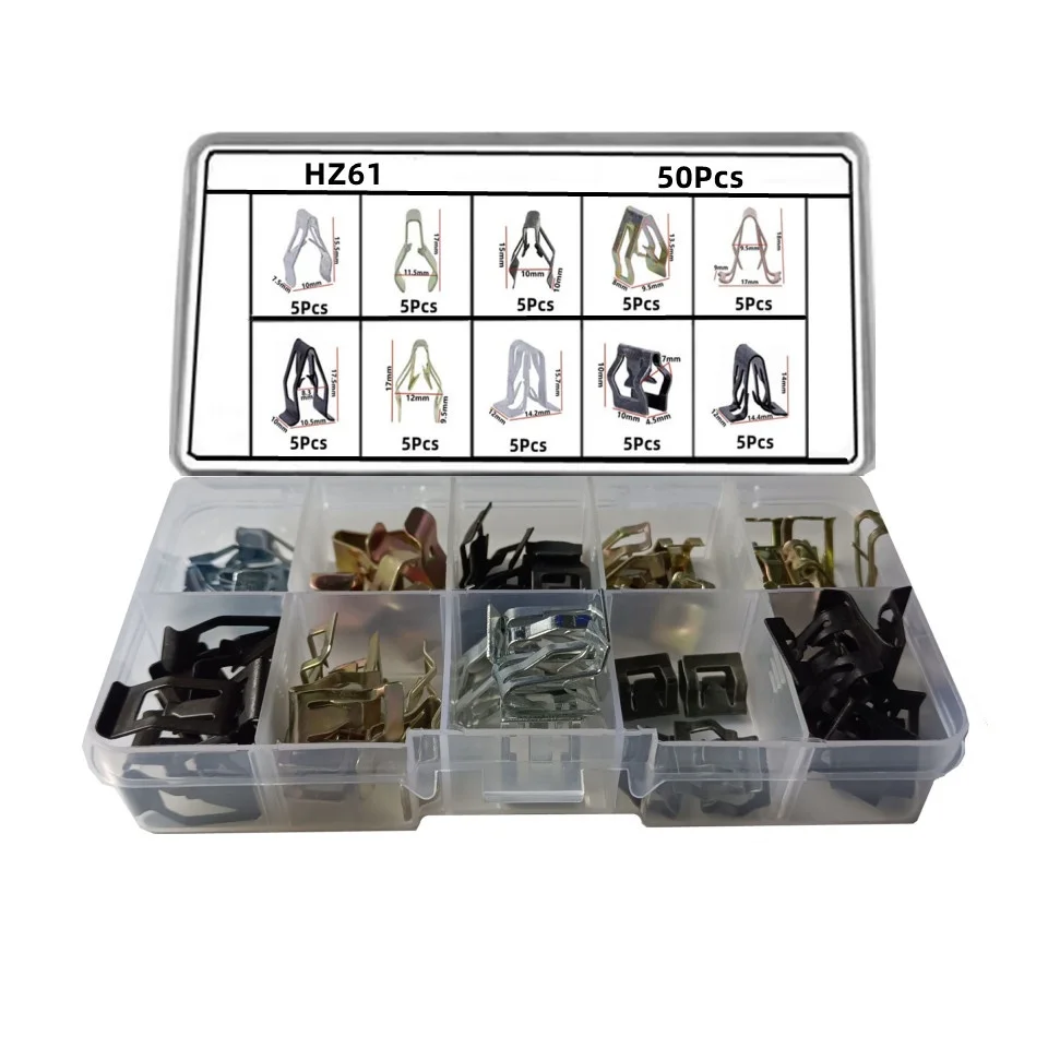 Auto Navigation DVD Sound Player Trim Metall Eisen Verschluss Clip Reparatur Box Set Für Lada Geely Chery Volvo Mini Opel Land Rover BYD Image