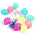 Easter Eggs String Lights Plastic LED Easter Xmas Wedding Fairy Light Children s Room Atmosphere Decoration Battery Operated LED Fairy String Lights for Easter Decor