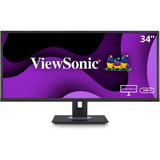 Open Box ViewSonic VG3456 34 21:9 UltraWide WQHD 1440p Monitor - Black