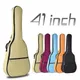 41 zoll Akustische Gitarre Gig Bag Fall Tragbare Oxford Stoff Wasserdicht Doppel Gurte Gepolstert