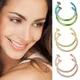 2 stücke Edelstahl Gefälschte Nase Ring Hoop Septum Ringe C Clip Lip Ring Ohrring für Frauen