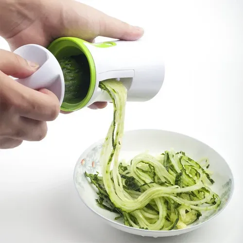 Neue Gemüse Spiral schredder Spaghetti Maschine Spiral Trichter Schredder Gemüse reibe