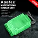 Asafee clx31002 mini taschenlampe edc schlüssel bund dual light led smd licht magnetisch klipp bare