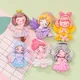 10 Stück brandneue Mini Kawaii Cartoon kleinen Engel Mädchen Harz Sammelalbum DIY Schmuck Kinder