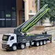 1:50 Druckguss Metall Zement pumpe LKW Modell Beton förderer Pumpe LKW Zement Transport Engineering