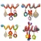 QWZ Neue Hängen Spirale Rassel Kinderwagen Nette Tiere Krippe Mobile Bett Baby Spielzeug 0-12 Monate
