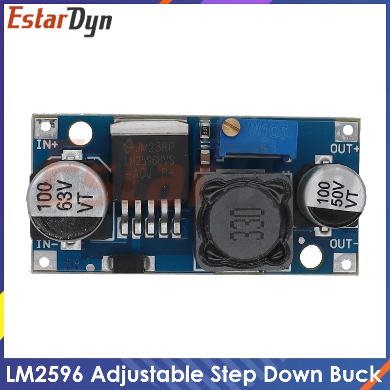 LM2596HVS LM2596 HV LM2596HV DC-DC Einstellbare Step Down Buck Converter Power Modul 4,5-50 V Zu 3-35 V Urrent begrenzung Image