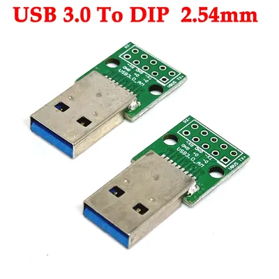 1 stücke Daten test platine USB 3,0 männlich USB eine HD-Übertragungs verbindungs schnitts telle zu Image