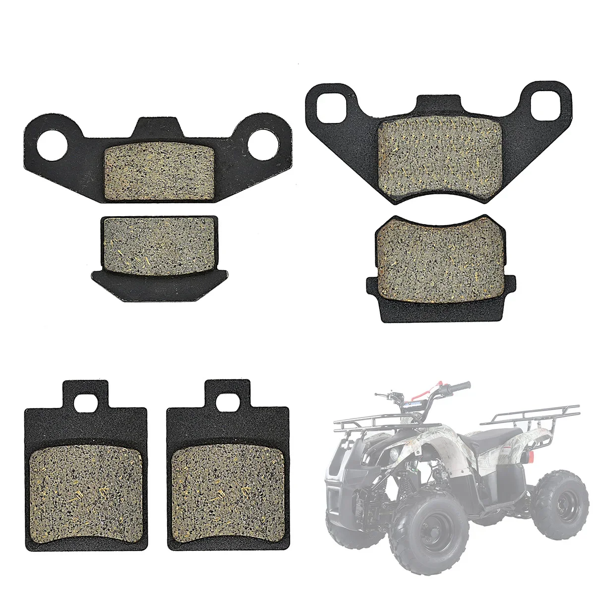 Xcmt Motorrad atv Quad Teile Bremsbeläge für 50cc 70cc 90cc 110cc 125cc 140cc 150cc 160cc Bull hintere vordere Bremse Dirt Pit Bike Image