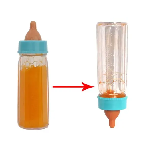 Magische Mike flasche Baby puppe Fütterung flasche Feeder mit Schnuller verschwinden gefälschte