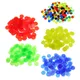 100 stücke 19*2mm Bingo Spiel Zubehör Chips Transparente Farbe Zähler Kunststoff Marker Bingo