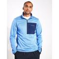 Columbia Mens Hike Half Zip Fleece Jacket - M - Blue, Blue