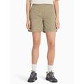 Timberland Womens Brookline Pure Cotton Walking Cargo Shorts - M - Dark Khaki, Dark Khaki