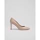 Lk Bennett Womens Leather Stiletto Heel Court Shoes - 6 - Beige, Beige