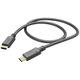 Hama USB charging cable USB 2.0 USB-C® plug, USB-C® plug 1.50 m Black 00201591