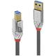LINDY USB cable USB 3.2 1st Gen (USB 3.0 / USB 3.1 1st Gen) USB-A plug, USB-B plug 2.00 m Grey 36662