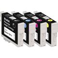 Basetech Ink replaced Epson T0715, T0711, T0712, T0713, T0714 Compatible Set Black, Cyan, Magenta, Yellow BTE107 1607,4005-126