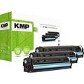 KMP H-T144 CMY Toner cartridge Set replaced HP 128A, CE321A, CE322A, CE323A Cyan, Magenta, Yellow 1300 Sides Compatible Toner cartridge combo pack