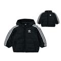 adidas PADDED JACKET boys's Children's Jacket in Black