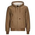 Superdry VINTAGE WORKWEAR HOODED BOMBER men's Jacket in Brown