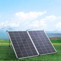 Output 100W to 200W Portable Folding Solar Panel Kit