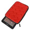 Croco® Super Chocolate Brick Case Cover Carry Sleeve for Amazon Kindle Fire - Red