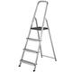 Werner 4 Tread High Handrail Stepladder - EN131 Aluminium 7400418