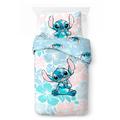 Disney Lilo And Stitch Floral Garden Single Duvet