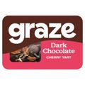 Graze Dark Chocolate Cherry Tart 40G