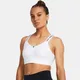 Women's Under Armour Infinity 2.0 High Zip Sports Bra White / Black M D-DD