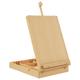 Vinsetto Wooden Table Easel Box Hold Canvas up to 61 cm Adjustable Sketch Board, none