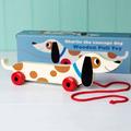 Pull Along Wooden Sausage Dog